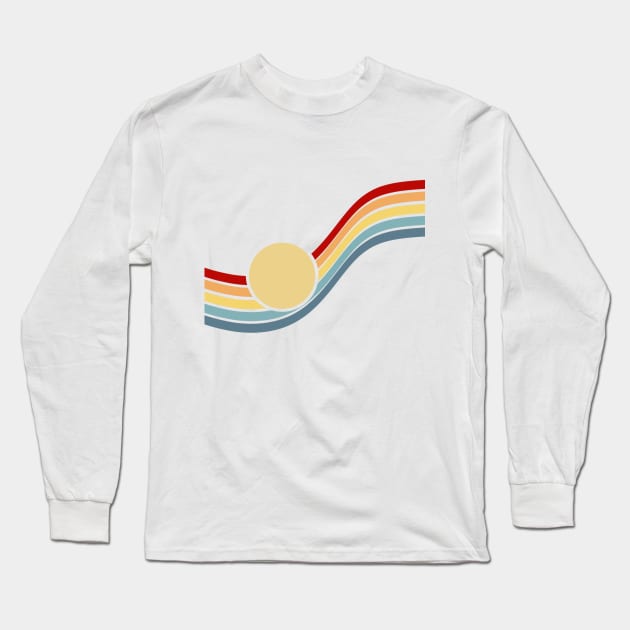 70’s retro Long Sleeve T-Shirt by ColeDrawsStuff